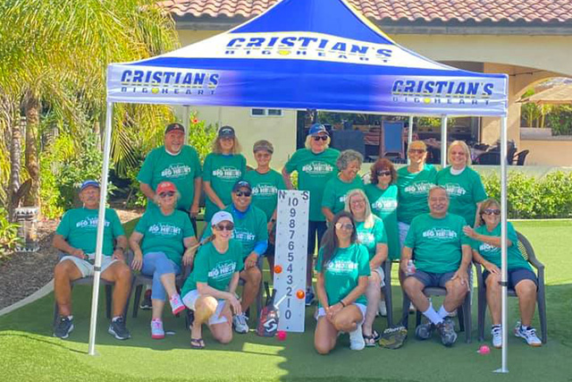 Cristian's Big Heart charity volunteers